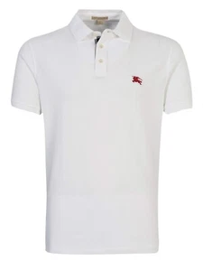 Burberry Wheeler Check Placket Polo Shirt - Picture 1 of 21