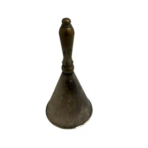 #7100 Silver Plate Bell with Tongue 4 inch tall - Picture 1 of 4