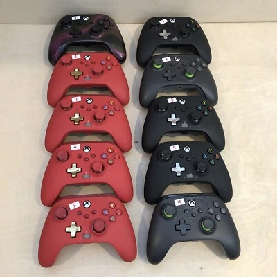 Lot 10X PowerA Wired Controllers for Xbox X|S Xbox One PC *Tested, Known Issues* - Image 1 of 4