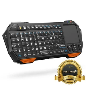 30ft Range Mini Wireless Bluetooth Keyboard w/ Touchpad for PS4 PC VR - Picture 1 of 9