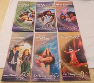 NEW 2023 Walt Disney World Theme Park Guide Brochures 6 Maps - Picture 1 of 4