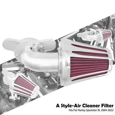 Chrome Air Cleaner Mushroom Intake Filter Fit For Harley Sportster 1200XL 04-22 - Image 1 of 4