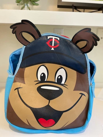 Minnesota Twins MLB T.C. Bear Backpack (TC Bear) *New* Cover