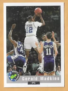 GERALD MADKINS UCLA #78 SELECCIONES CLÁSICAS DE DRAFT 1992-93 - Imagen 1 de 2