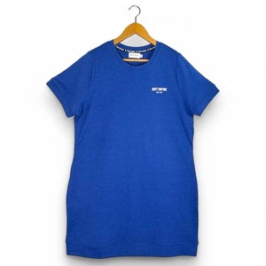 Juicy Couture Damen Baby French Terry Lounge T-Shirt Kleid Größe 1X blau Freizeit - Bild 1 von 11