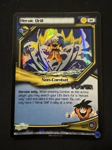 Heroic Drill 22 Dragonball Z Score Foil Limited Promo Buu Saga Subset - Picture 1 of 2