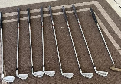 Complete Set of Hogan Forged Irons 3-9 Right Handed Steel Shaft Used W/putter - Image 1 of 4