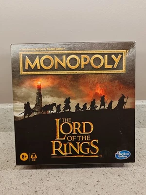 Lord of The Rings Monopoly 100% Complete All Fellowship Figurines And Ring. VGC - Image 1 of 4