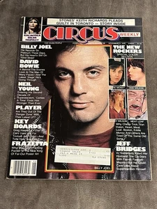 Circus Weekly Magazine Billy Joel Frank Frazetta Poster! November 14, 1978 VTG! - Picture 1 of 2