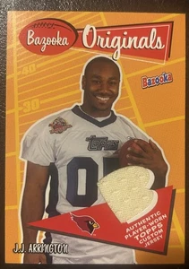 2005 Bazooka #BO-JJA J.J. Arrington Originals Jerseys Cardinals  - Picture 1 of 2