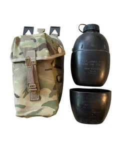 British Army water bottle pouch, cup and bottle mk4 mtp water pouch utility - Picture 1 of 6