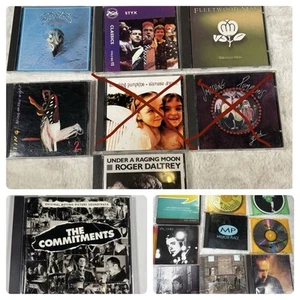 Classic Rock Audio cd lot Roger Daltrey Under A Raging Moon Fleetwood Mac Mixed - Picture 1 of 9