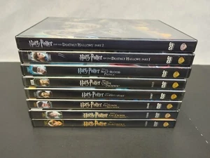 Harry Potter DVD Lot All 8 Movies Complete DVD Set - Foto 1 di 3