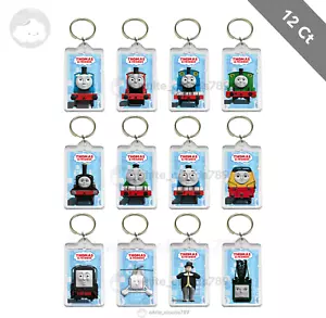 12 Thomas and Friends Engine Train Keychain for Kids Birthday Party Favor Gifts - Picture 1 of 1