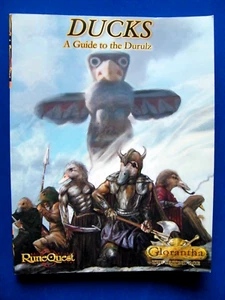 Ducks A Guide To The Durulz - Runequest - Glorantha The Second Age - VG+ - Picture 1 of 2