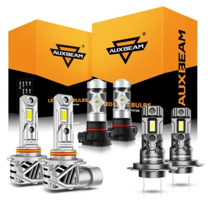 For Mitsubishi Outlander 2021-2025 AUXBEAM Canbus LED Headlight High Low Fog KIT - Picture 1 of 12