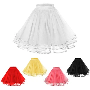 Tulle Petticoat Supplies Classic Ballet Dance Outfit Women Tulle Tutu Skirt - Picture 1 of 17