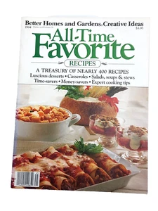 Better Homes and Gardens Creative Ideas All Time Favorite Recipes 1984 - Picture 1 of 4