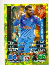 2015 Topps ICC Cricket Attax Card # 189 Ravindra Jadeja - All- Rounder -  India