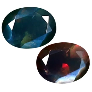 0.18 ct Magnificent fire Oval (4 x 3 mm) Un-Heated Color Change Alexandrite - Picture 1 of 3
