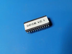 Tandy Color Computer TRS-80 Disk Extended Color BASIC v2.1 ROM 24-PIN - Picture 1 of 2