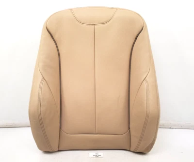 ✅ Assento esportivo dianteiro direito para passageiros BMW F30 F36 fabricante de equipamento original almofada superior couro bege - Imagem 1 de 4