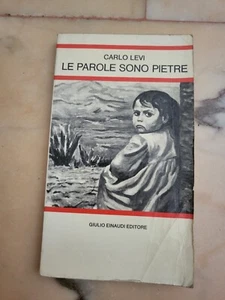 Carlo Levi libro LE PAROLE SONO PIETRE Einaudi book Letture per la scuola media - Foto 1 di 2