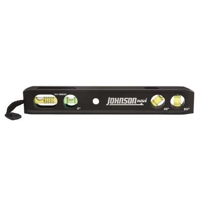 Johnson 1411-0900LED 9" Magnetic LED Billet Torpedo Level - Image 1 of 4