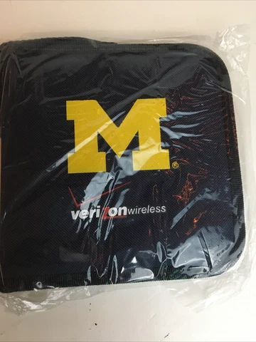 University Of Michigan - Verizon Wireless Wolverines Cd Wallet New - 6 Sheets Cover