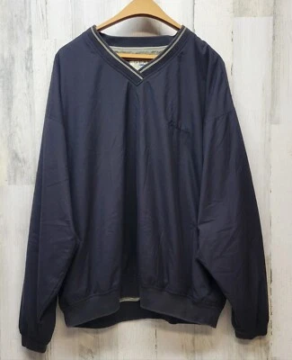 Equipo para Deportes Budweiser Cortavientos Hombres Extra Grande Negro Pullover Aire Libre Golf Foto 1 de 4