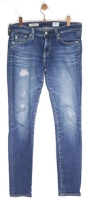 AG Jeans - The Legging Ankle - Super Skinny Ankle in 10 Years Mended - Size 27 - Picture 1 of 6