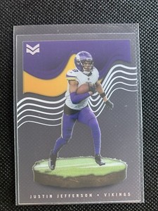JUSTIN JEFFERSON 2022 PANINI CHRONICLES MAGNITUDE FOOTBALL #MAG-16 VIKINGS