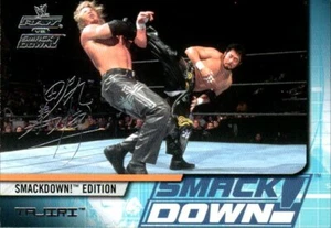 Tarjeta de lucha libre Fleer WWE Raw vs. Smackdown 2002 #26 Tajiri - Imagen 1 de 2