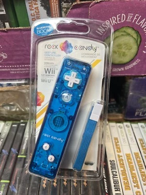 Blue Rock Candy Nintendo Wii Remote Controller WiiMote new sealed - Image 1 of 3