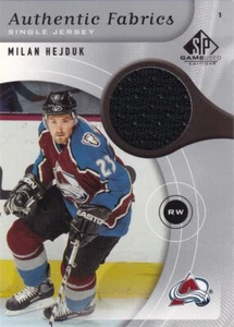 05-06 SP JUEGO TELAS AUTÉNTICAS USADAS - MILAN HEJDUK #AF-HJ COLORADO AVALANCHA - Imagen 1 de 1
