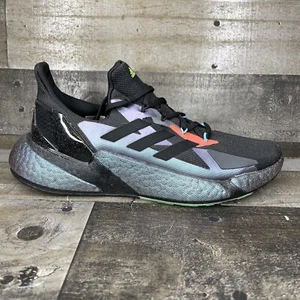 FW4910 X9000l4 Adidas Mens Running Sneakers Shoes Black Sz 8 - Picture 1 of 9