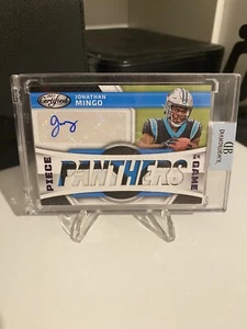 2023 Panini Certified - Jonathan Mingo - Panthers Piece of the Game /7 RPA - Bild 1 von 3