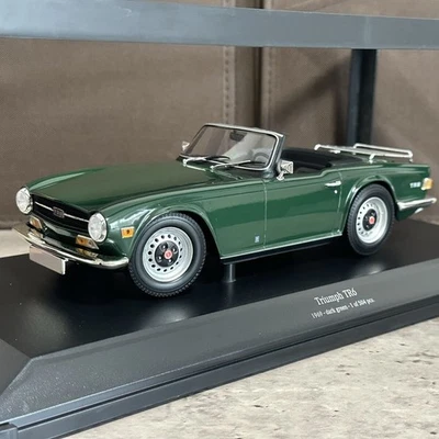1 18 MINICHAMPS Triumph TR6 1969 with box  minichamps pma triumph Green Limited - Image 1 of 4