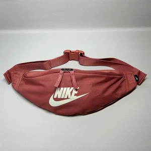 Nike Heritage Hip Pack Waist Bag Fanny Pack Rose Pink Casual Sports Travel - Picture 1 of 23