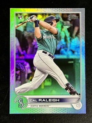 Cal Raleigh Rookie Rainbow Foil 2022 Topps #277 Mariners Superstar MVP?! INVEST! - Image 1 of 2