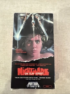 Nightmare on Elm Street 1985 Media First Release Non-Rental VHS Horror Movie - Picture 1 of 5