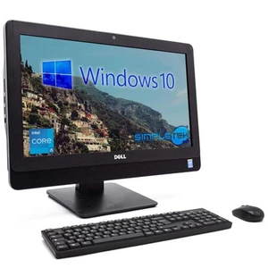 Dell Aio 3030 19,5 " I5 4590S 8GB 240GB PC Windows 10 Grafiken Photoshop Autocad - Bild 1 von 8