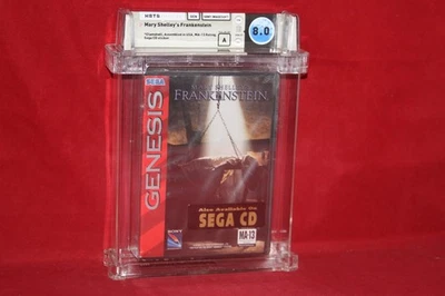 Mary Shelley's Frankenstein (Sega Genesis 1994) Factory Sealed WATA Graded 8.0 A - Image 1 of 3