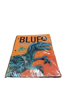 Jurassic World Cartella Scuola 3 Fori Dinosauro Blu Raptor T-Rex Confezione da 2 - Foto 1 di 4