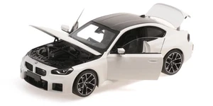 Minichamps 1:18 BMW M2 G87 BLANCO 2023 CON ABERTURAS Modelo Diecast - Imagen 1 de 6