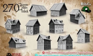 28mm collection of historical house tabletop gaming miniatures - Picture 1 of 1