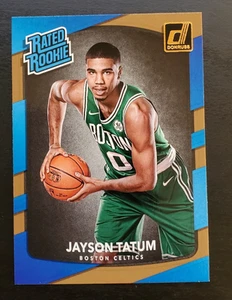 2017-18 Donruss Jayson Tatum Rated Rookie #198 Boston Celtics - Picture 1 of 2