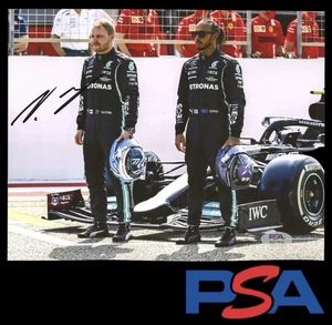 Valtteri Bottas Signed F1 8x10 Photo Mercedes AMG Petronas Formula One PSA AUTO - Picture 1 of 2
