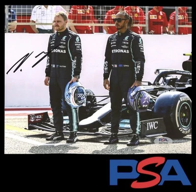 Valtteri Bottas Signed F1 8x10 Photo Mercedes AMG Petronas Formula One PSA AUTO - Image 1 of 2
