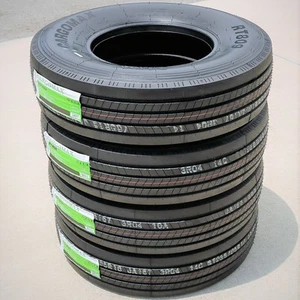 4 Tires ST 235/85R16 Cargo Max RT809 All Steel Trailer Load G 14 Ply - Picture 1 of 8